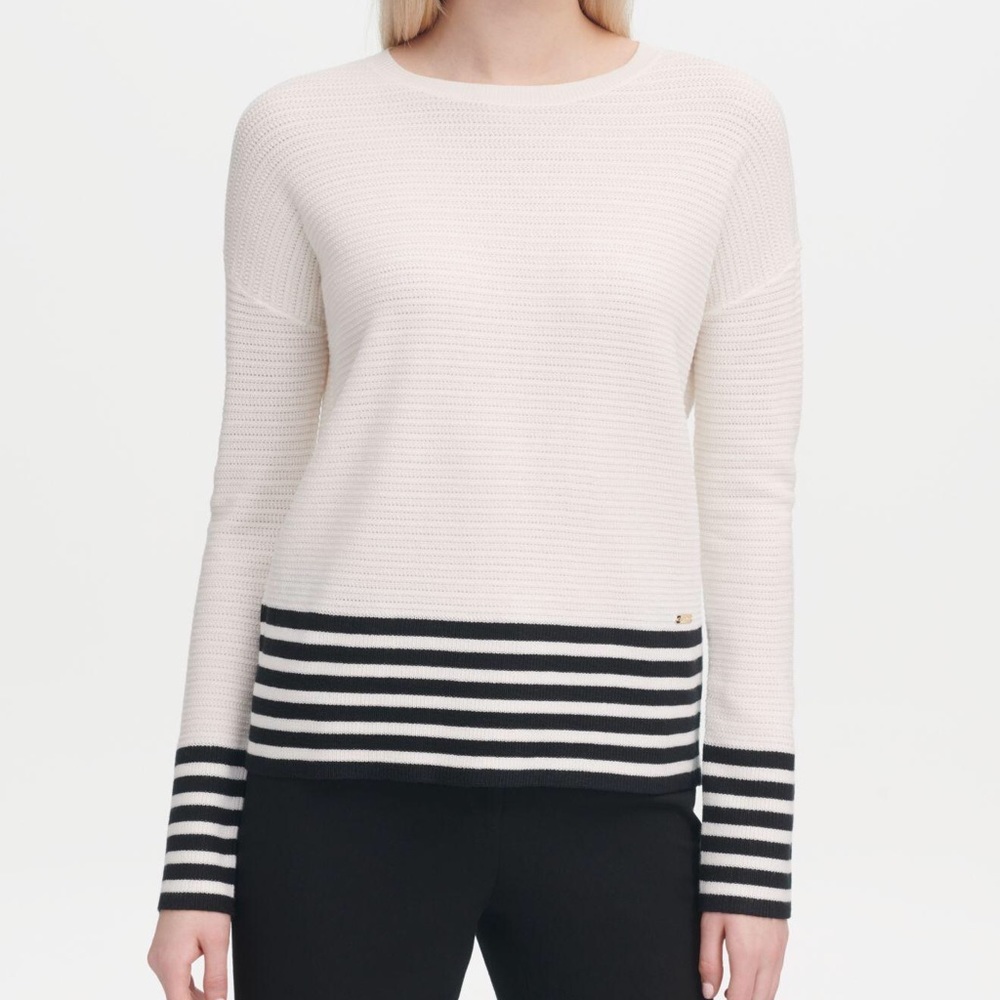 COPY - Calvin Klein 2 for $14 Striped Textured He…